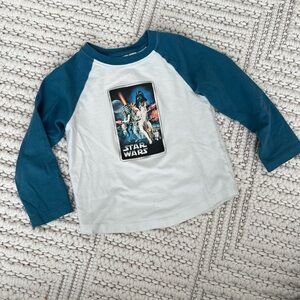 Janie and Jack Star Wars Kids Raglan Shirt